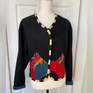 1990 Artisan Suzanne Graphics  Surrealist Modern Jacket